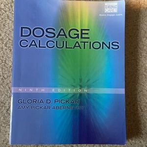 Dosage Calculations 9th edition